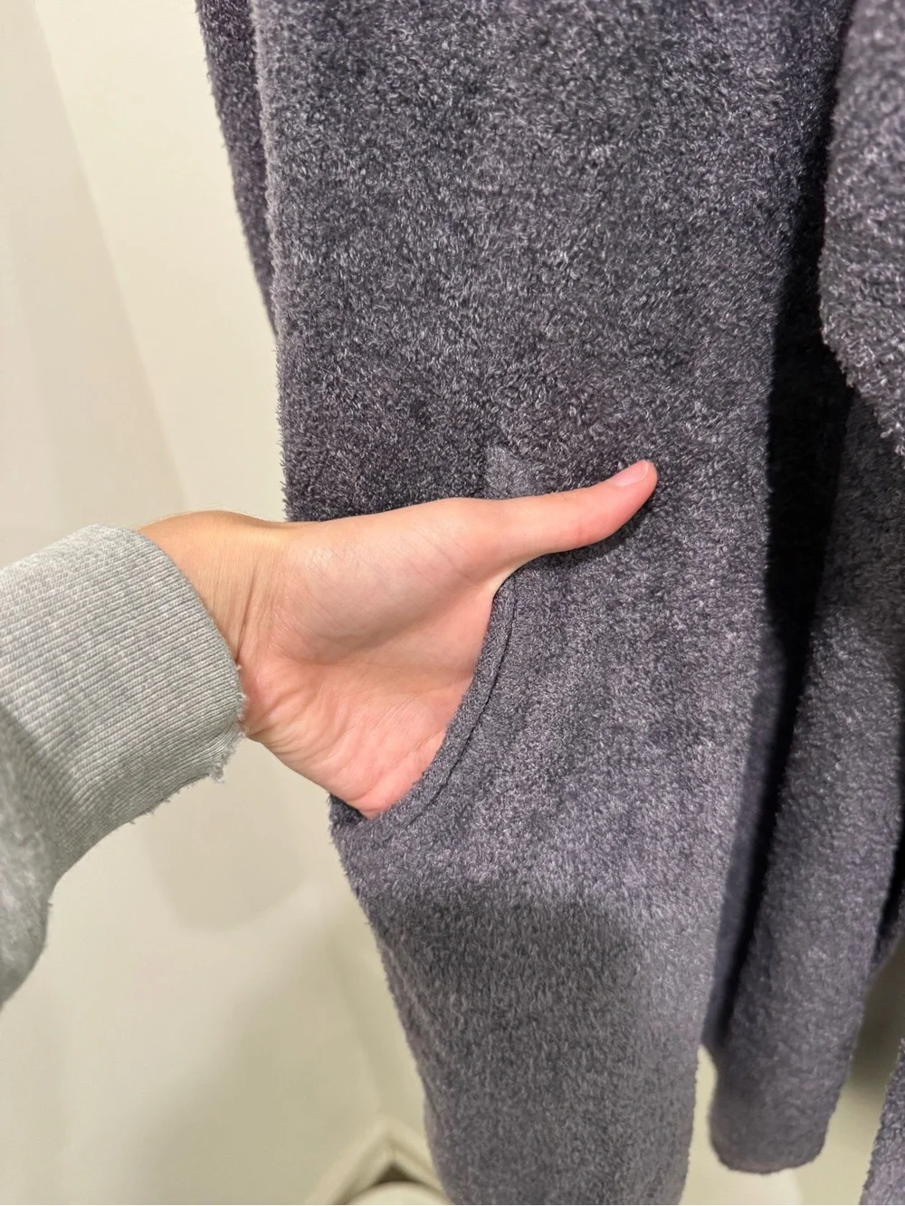 Barefoot‎ Dreams CozyChic Lite Calypso Wrap/Cardigan Purple Small Medium